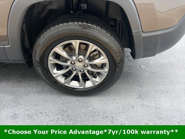 used 2021 Jeep Cherokee car, priced at $23,700