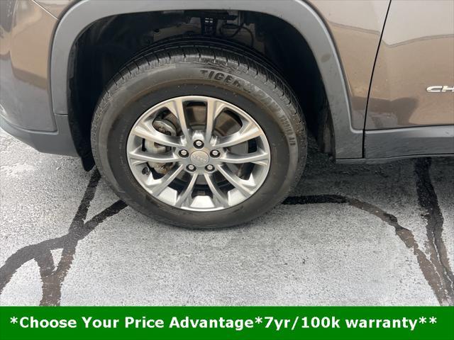used 2021 Jeep Cherokee car, priced at $23,700