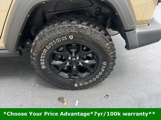 used 2022 Jeep Wrangler car, priced at $35,225