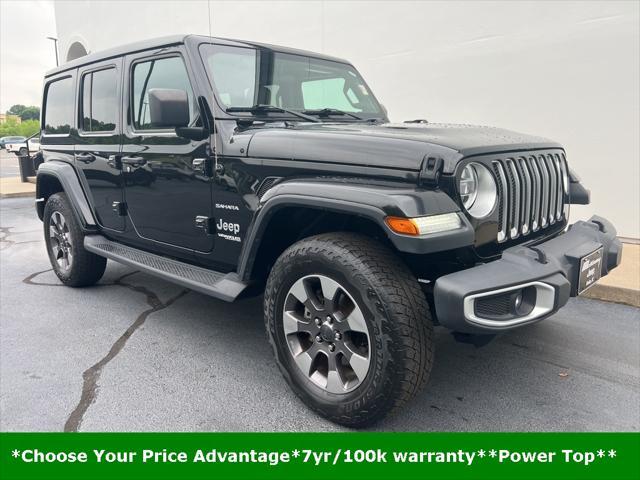used 2020 Jeep Wrangler Unlimited car, priced at $37,375