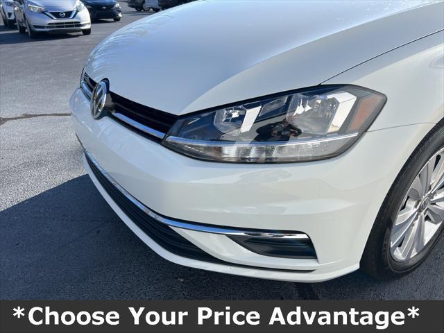 used 2021 Volkswagen Golf car, priced at $20,625