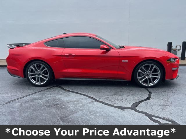 used 2022 Ford Mustang car, priced at $44,990