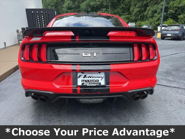used 2022 Ford Mustang car, priced at $44,990