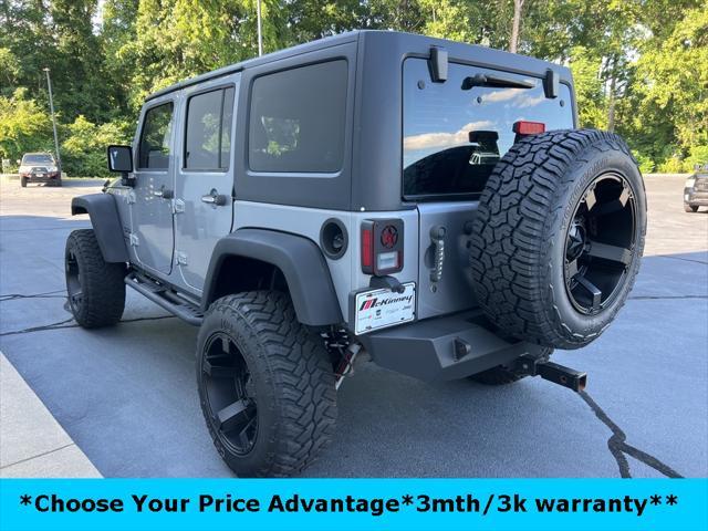 used 2016 Jeep Wrangler Unlimited car, priced at $23,575
