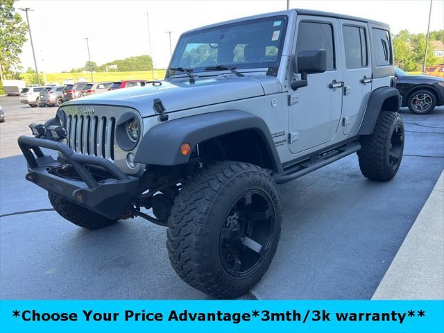 used 2016 Jeep Wrangler Unlimited car, priced at $23,575