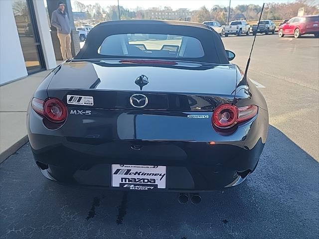 new 2024 Mazda MX-5 Miata car, priced at $36,001