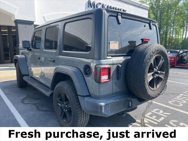 used 2021 Jeep Wrangler Unlimited car, priced at $32,500