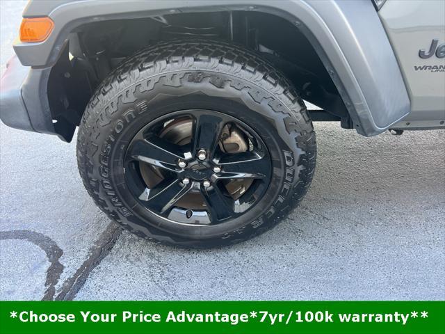 used 2021 Jeep Wrangler Unlimited car, priced at $31,800
