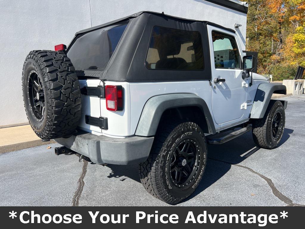 used 2013 Jeep Wrangler car, priced at $18,800