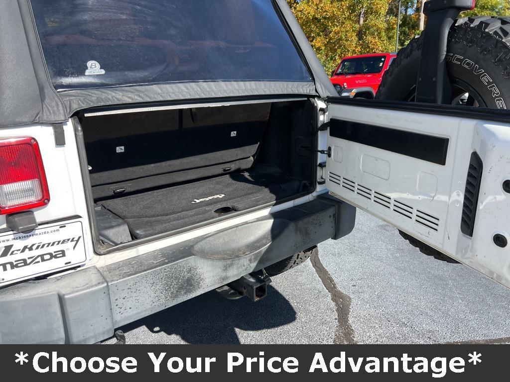 used 2013 Jeep Wrangler car, priced at $18,800