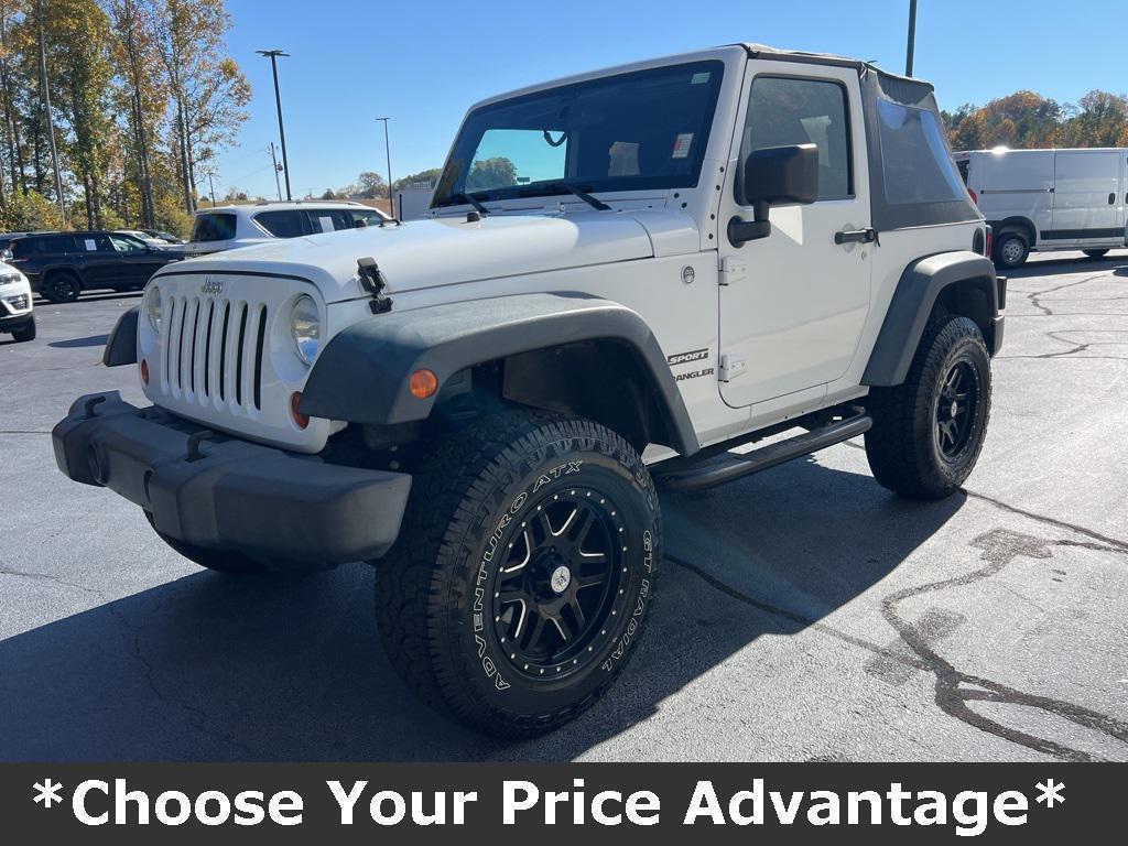 used 2013 Jeep Wrangler car, priced at $18,800