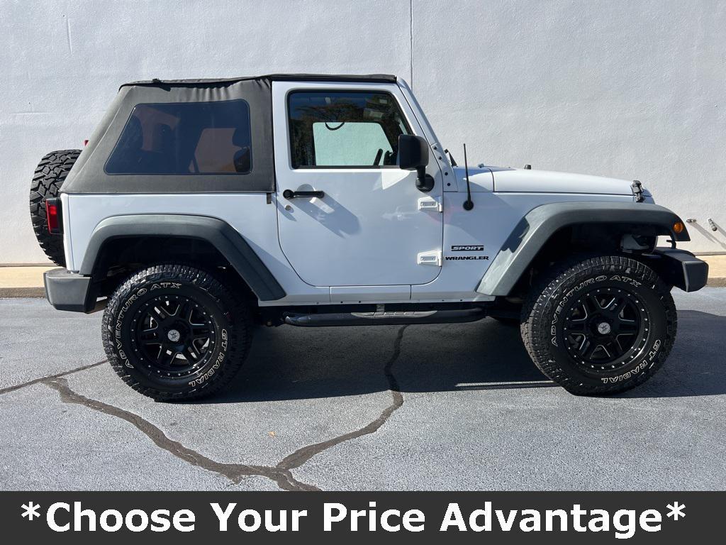 used 2013 Jeep Wrangler car, priced at $18,800