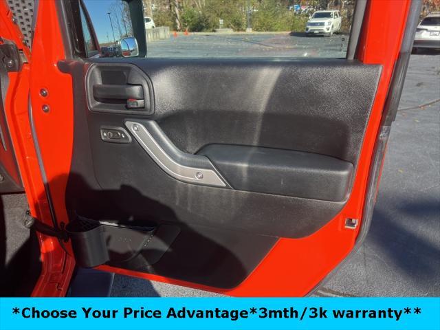 used 2015 Jeep Wrangler car, priced at $24,000