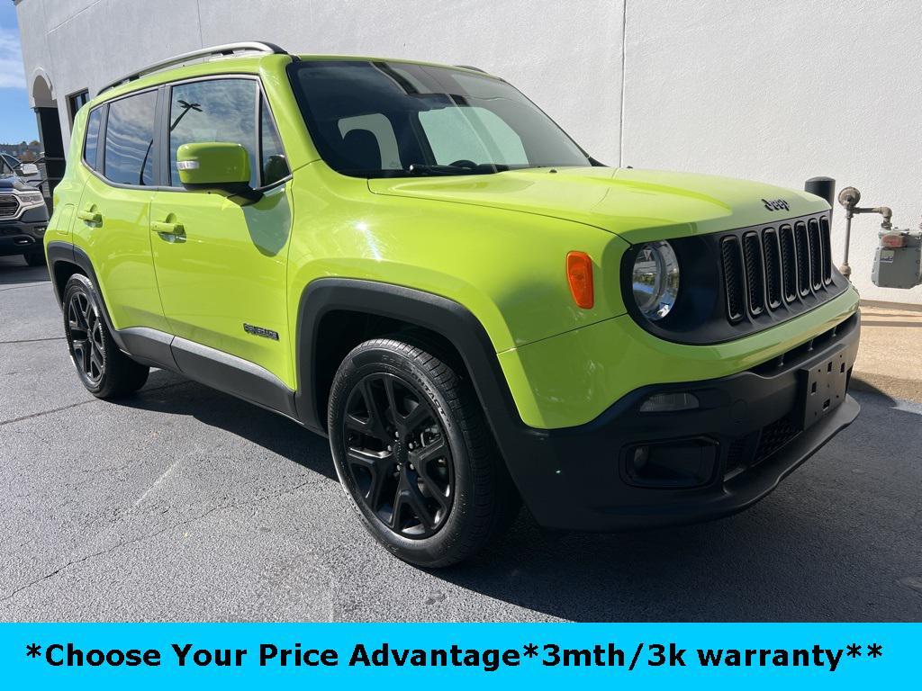 used 2017 Jeep Renegade car, priced at $16,125