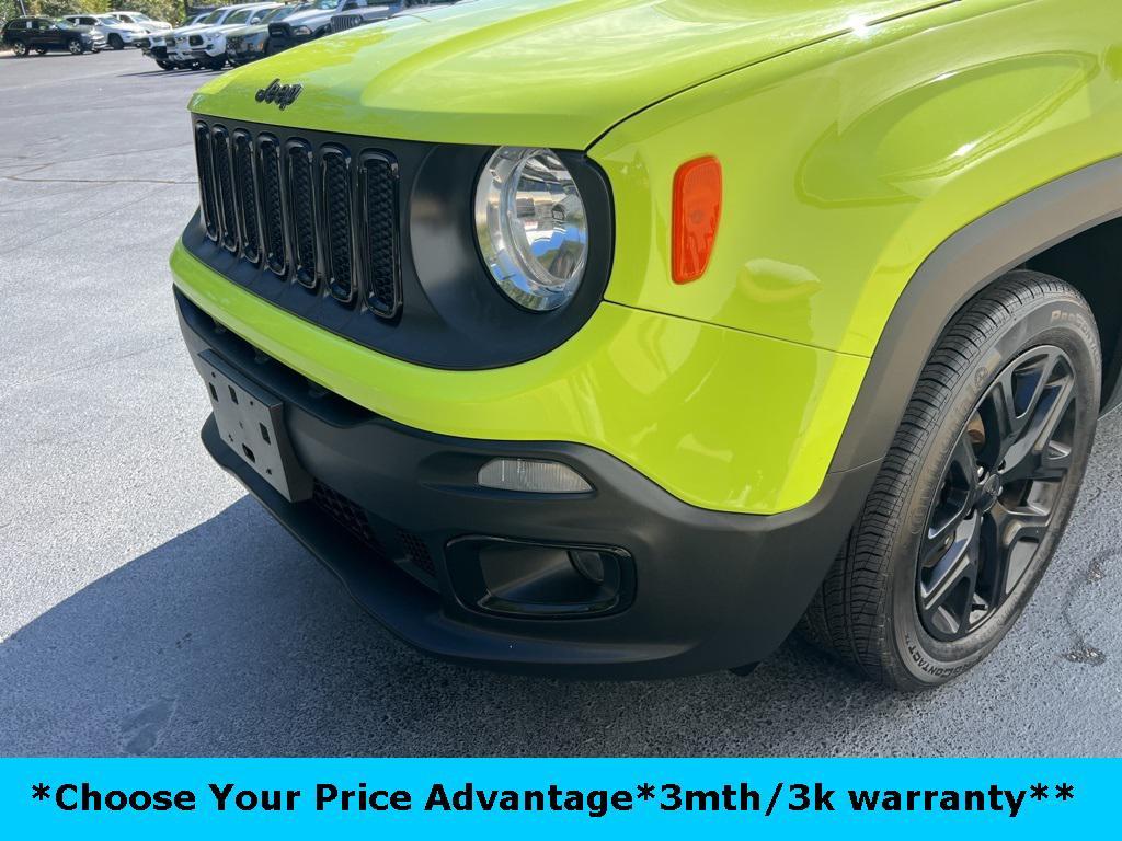 used 2017 Jeep Renegade car, priced at $16,125