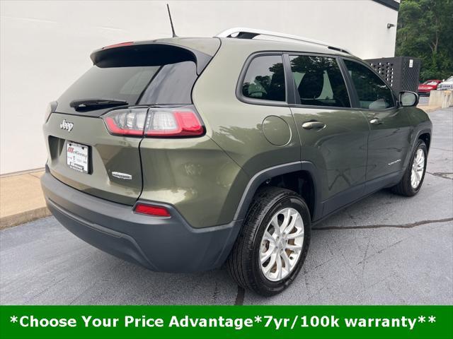 used 2020 Jeep Cherokee car, priced at $20,825