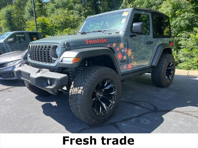 used 2024 Jeep Wrangler car, priced at $33,990