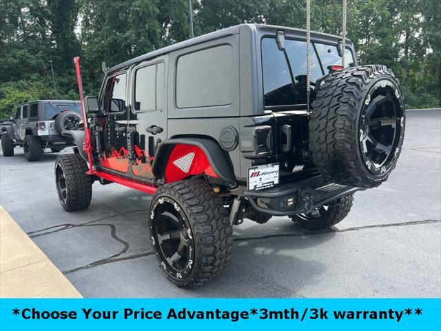 used 2019 Jeep Wrangler Unlimited car, priced at $38,200