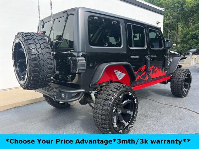 used 2019 Jeep Wrangler Unlimited car, priced at $38,200