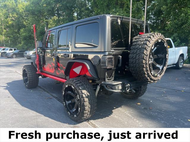 used 2019 Jeep Wrangler Unlimited car, priced at $38,990