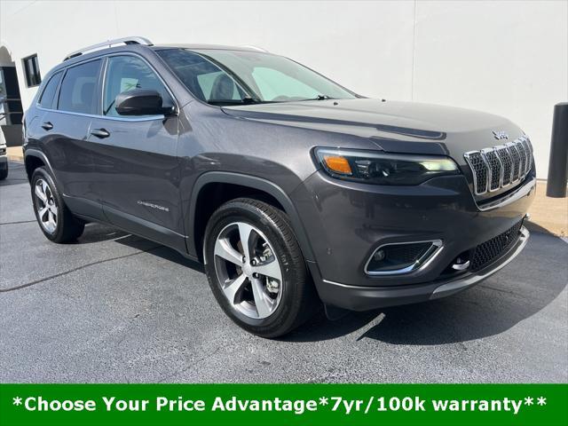 used 2021 Jeep Cherokee car, priced at $29,425