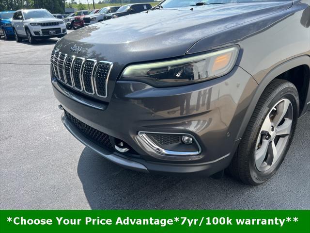 used 2021 Jeep Cherokee car, priced at $29,425