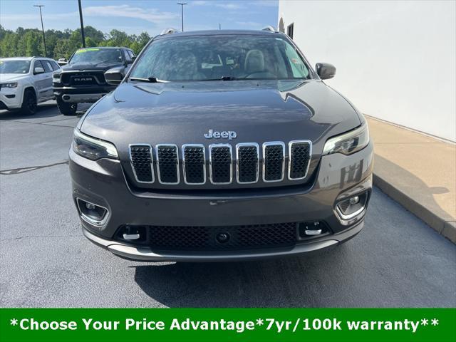 used 2021 Jeep Cherokee car, priced at $29,425