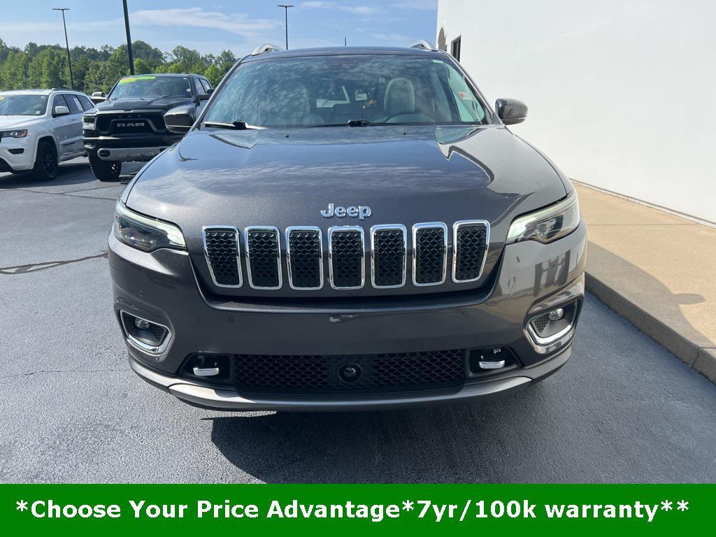 used 2021 Jeep Cherokee car, priced at $28,550