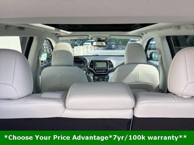 used 2021 Jeep Cherokee car, priced at $29,425