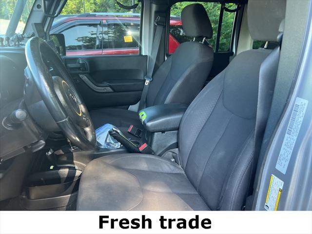 used 2015 Jeep Wrangler Unlimited car, priced at $16,990