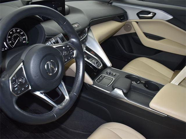 used 2021 Acura TLX car, priced at $24,000