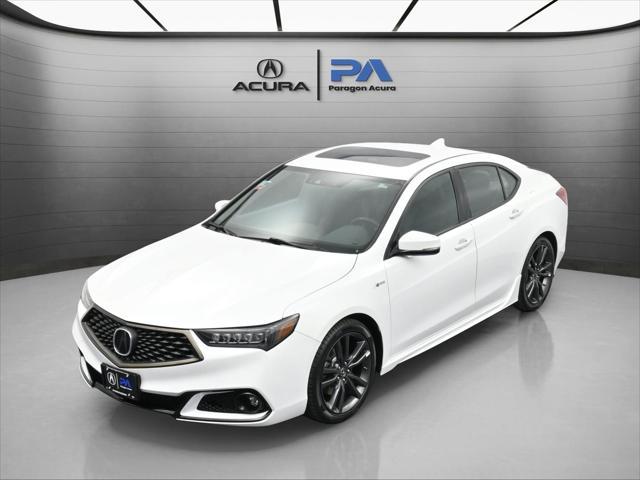 used 2020 Acura TLX car, priced at $28,700