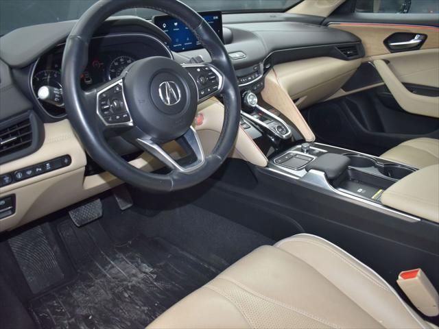 used 2021 Acura TLX car, priced at $28,400