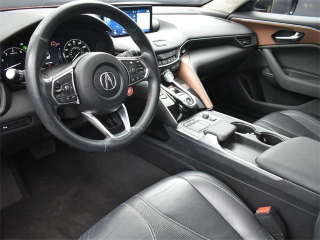 used 2021 Acura TLX car, priced at $24,500