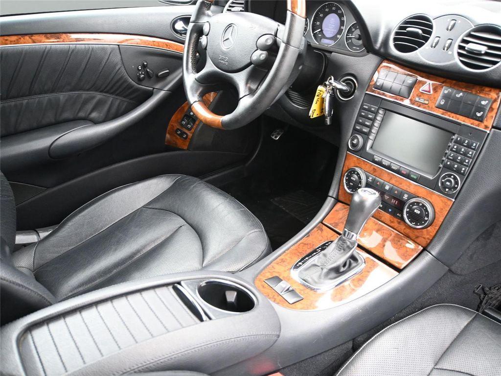 used 2008 Mercedes-Benz CLK-Class car, priced at $12,750