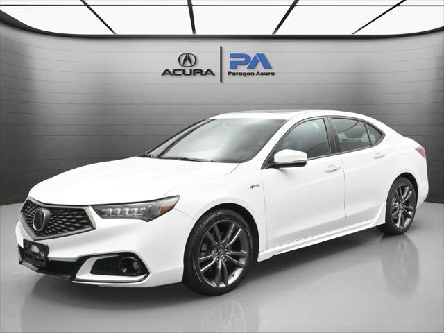 used 2018 Acura TLX car, priced at $28,000