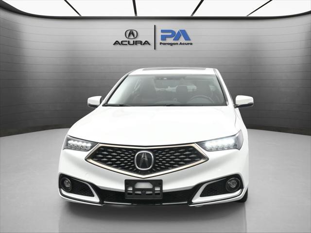 used 2018 Acura TLX car, priced at $28,000