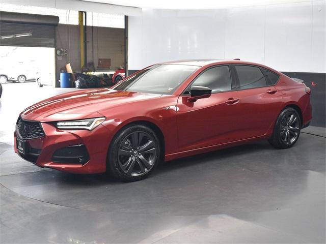 used 2022 Acura TLX car, priced at $34,600