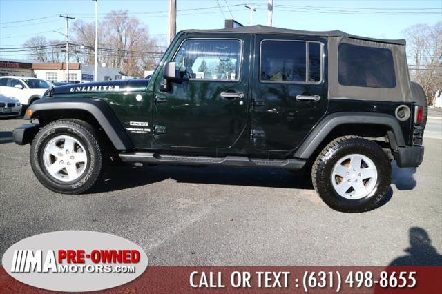 used 2012 Jeep Wrangler Unlimited car, priced at $16,995