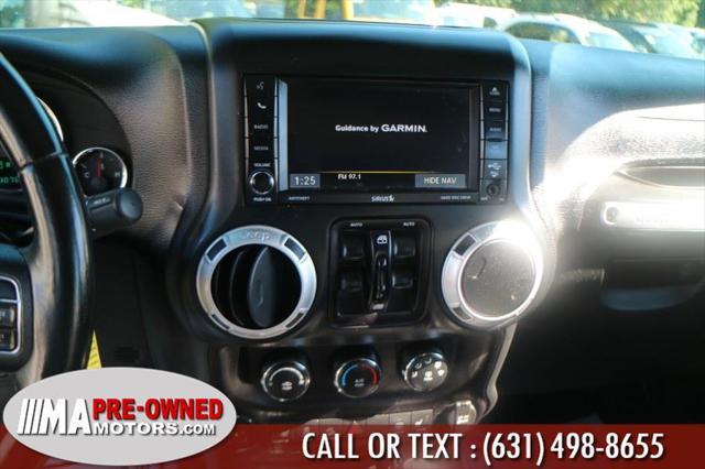 used 2016 Jeep Wrangler Unlimited car, priced at $17,995