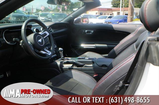 used 2021 Ford Mustang car, priced at $46,995