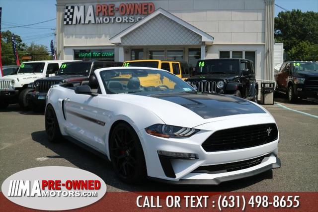 used 2021 Ford Mustang car, priced at $46,995