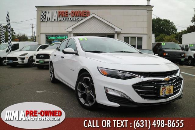 used 2021 Chevrolet Malibu car, priced at $18,985