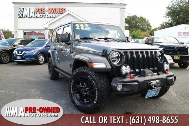 used 2022 Jeep Wrangler car, priced at $41,995