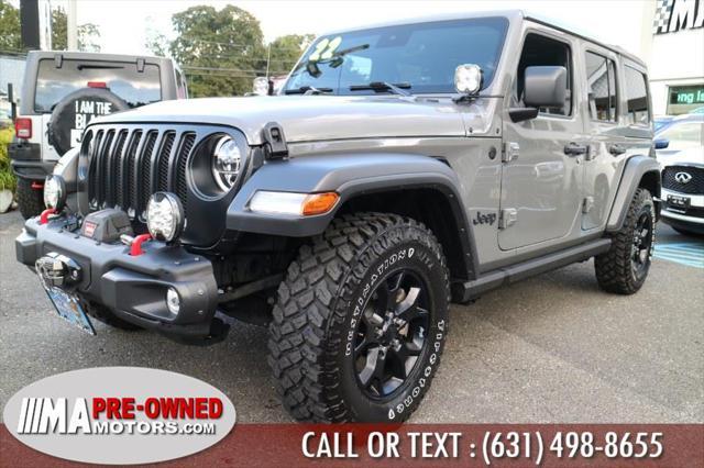 used 2022 Jeep Wrangler car, priced at $41,995