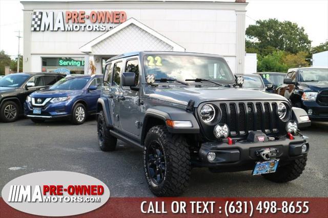 used 2022 Jeep Wrangler car, priced at $41,995