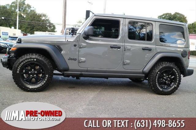 used 2022 Jeep Wrangler car, priced at $41,995