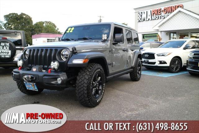 used 2022 Jeep Wrangler car, priced at $41,995