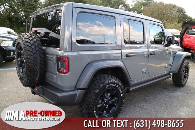 used 2022 Jeep Wrangler car, priced at $41,995