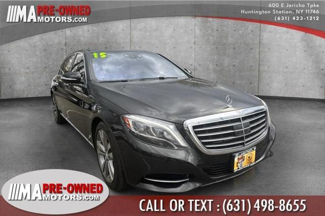 used 2015 Mercedes-Benz S-Class car, priced at $21,995